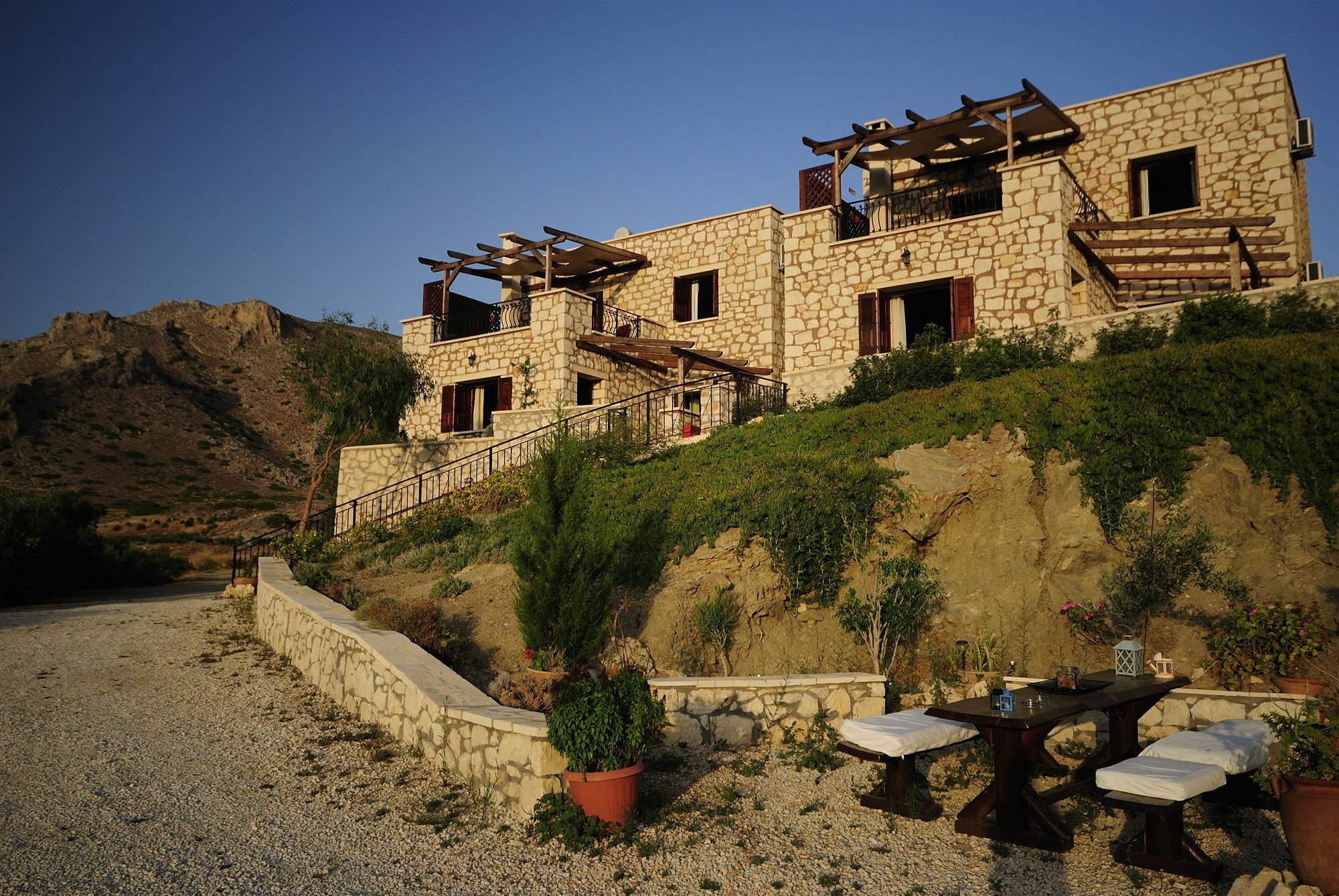 Ville Du Soleil - Exclusive Homes With Rustic Charm And Sensational Views Of The Mediterranean Sea Makrýgialos Eksteriør bilde