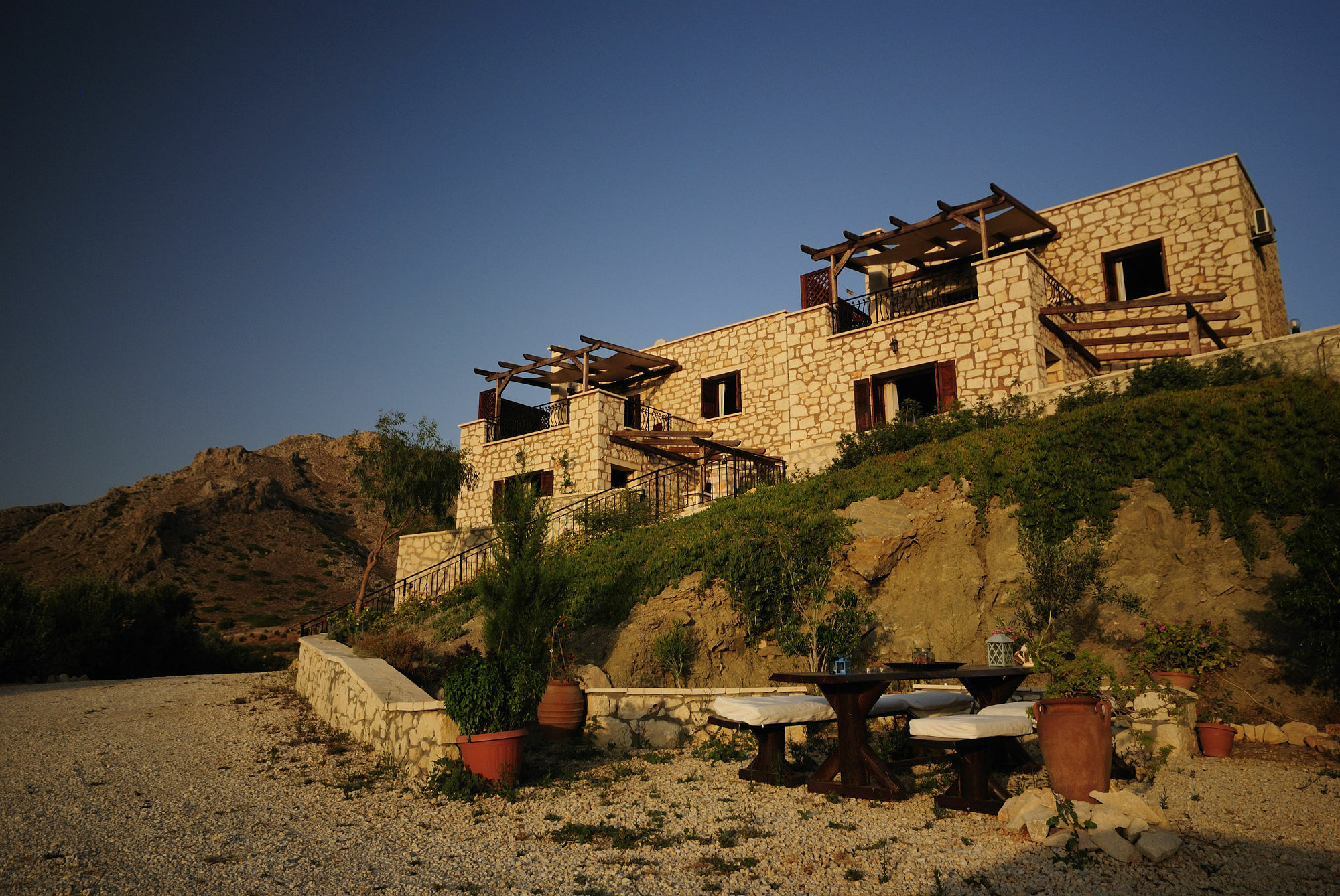 Ville Du Soleil - Exclusive Homes With Rustic Charm And Sensational Views Of The Mediterranean Sea Makrýgialos Eksteriør bilde