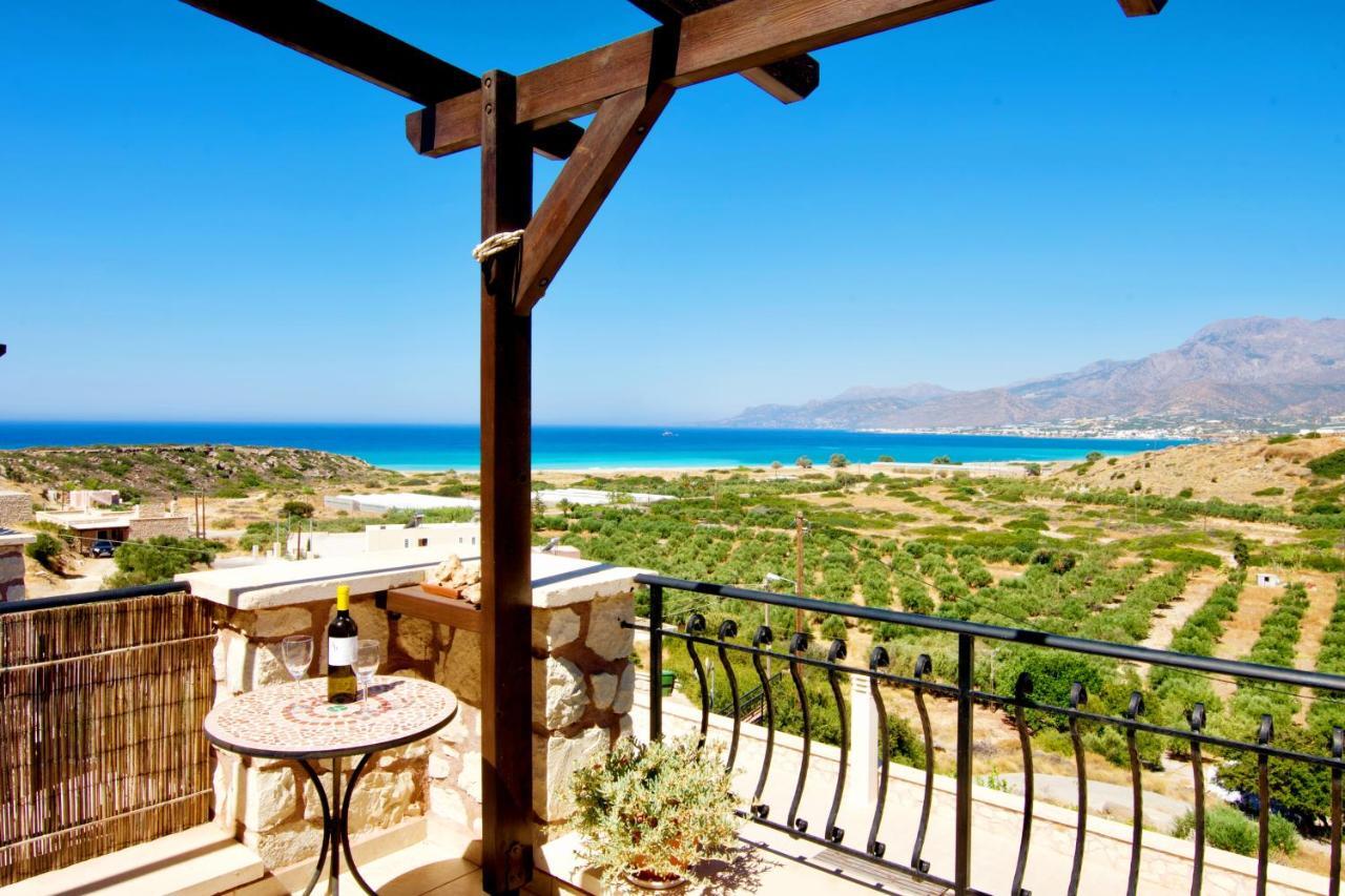 Ville Du Soleil - Exclusive Homes With Rustic Charm And Sensational Views Of The Mediterranean Sea Makrýgialos Eksteriør bilde