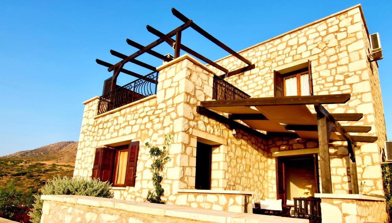 Ville Du Soleil - Exclusive Homes With Rustic Charm And Sensational Views Of The Mediterranean Sea Makrýgialos Eksteriør bilde